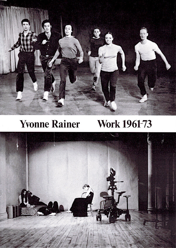 Yvonne Rainer Work 1961-73