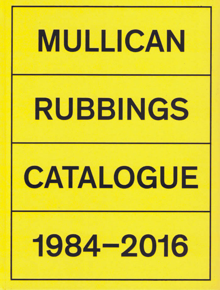 Rubbings Catalogue 1984-2016