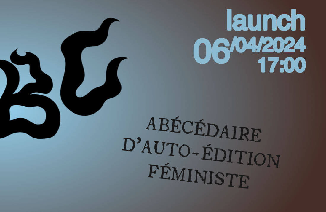 [Launch] Abécédaire d’auto-édition féministe