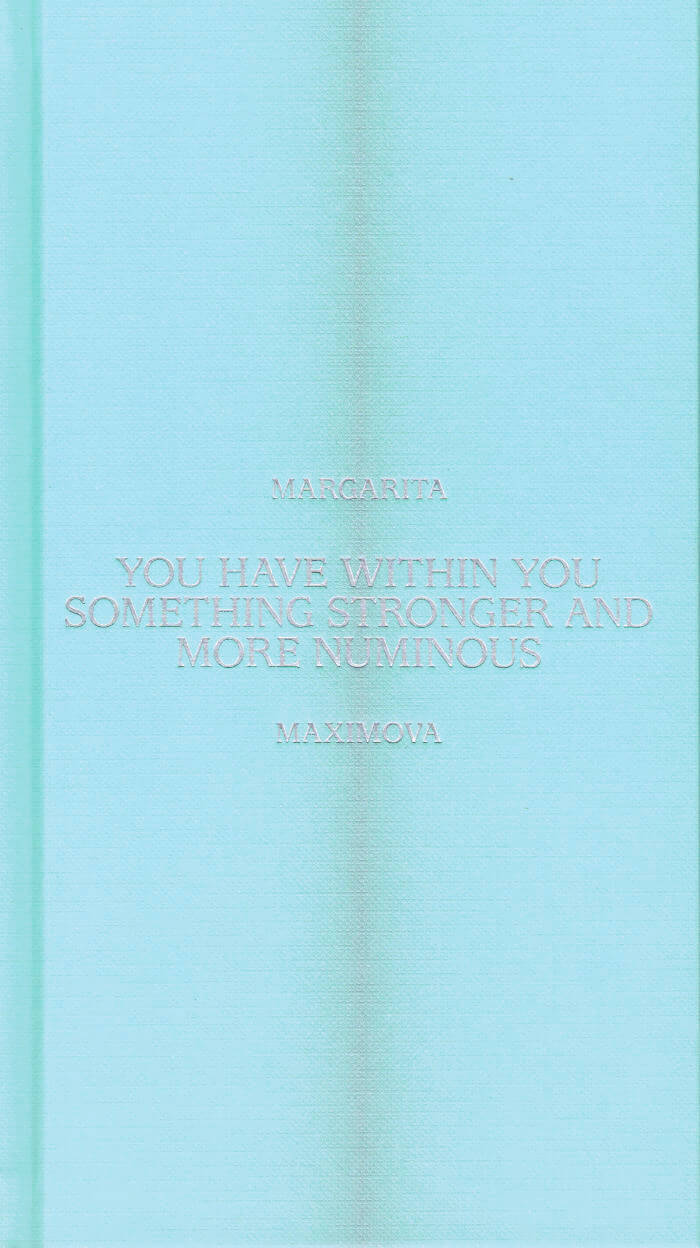 You have within you something stronger and more numinous