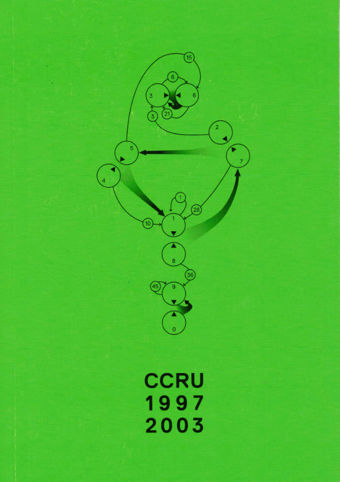 CCRU writings 1997-2003