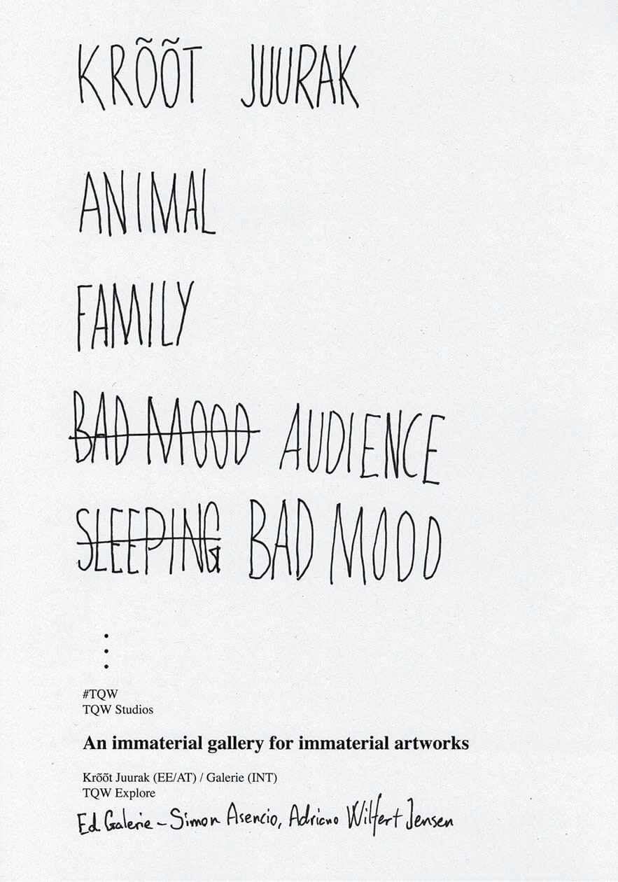 Animal - Family - Bad Mood Audience - Sleeping Bad Mood