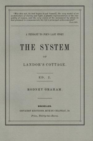 The System of Landor's Cottage. A Pendant to Poe's Last Story