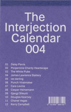 The Interjection Calendar 004 - cover image